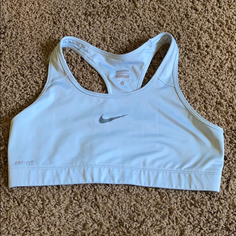 Large blue Nike sports bra!